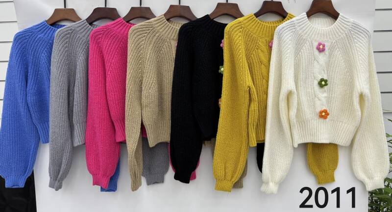 Swetry damskie Roz Standard, Mix Kolor .Paczka 10 szt